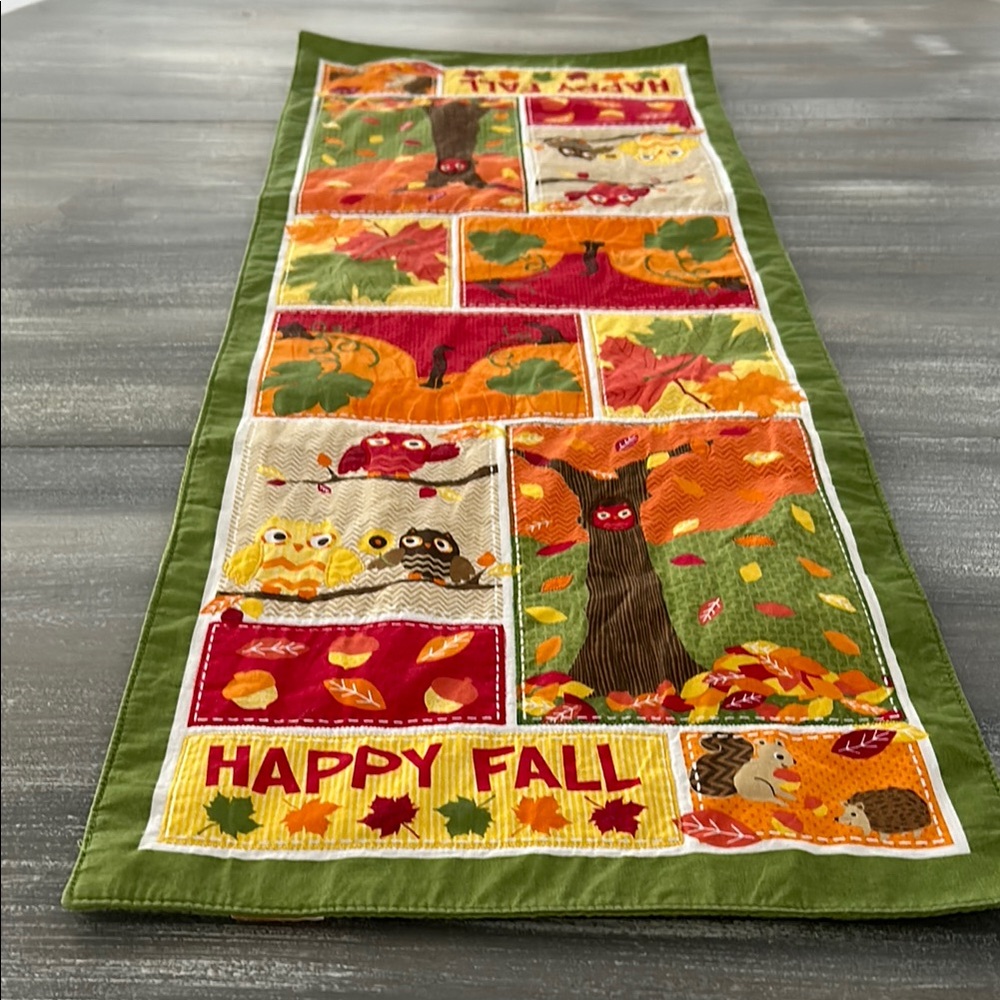 Happy Fall Table Runner - Picture 3 of 3